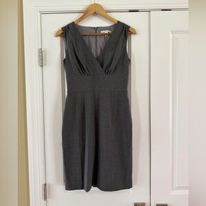 Banana Republic Gray Wool Dress